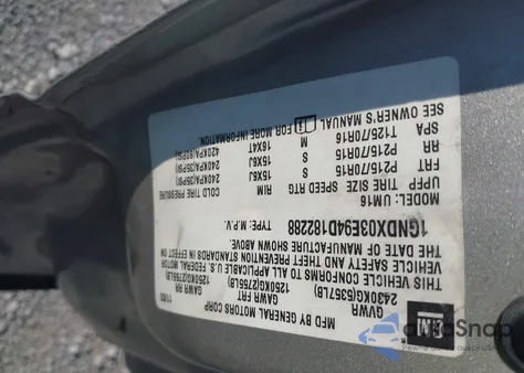 2004 Chevrolet Venture Ls z USA, uszkodzony, nr VIN 1GNDX03E94D182288